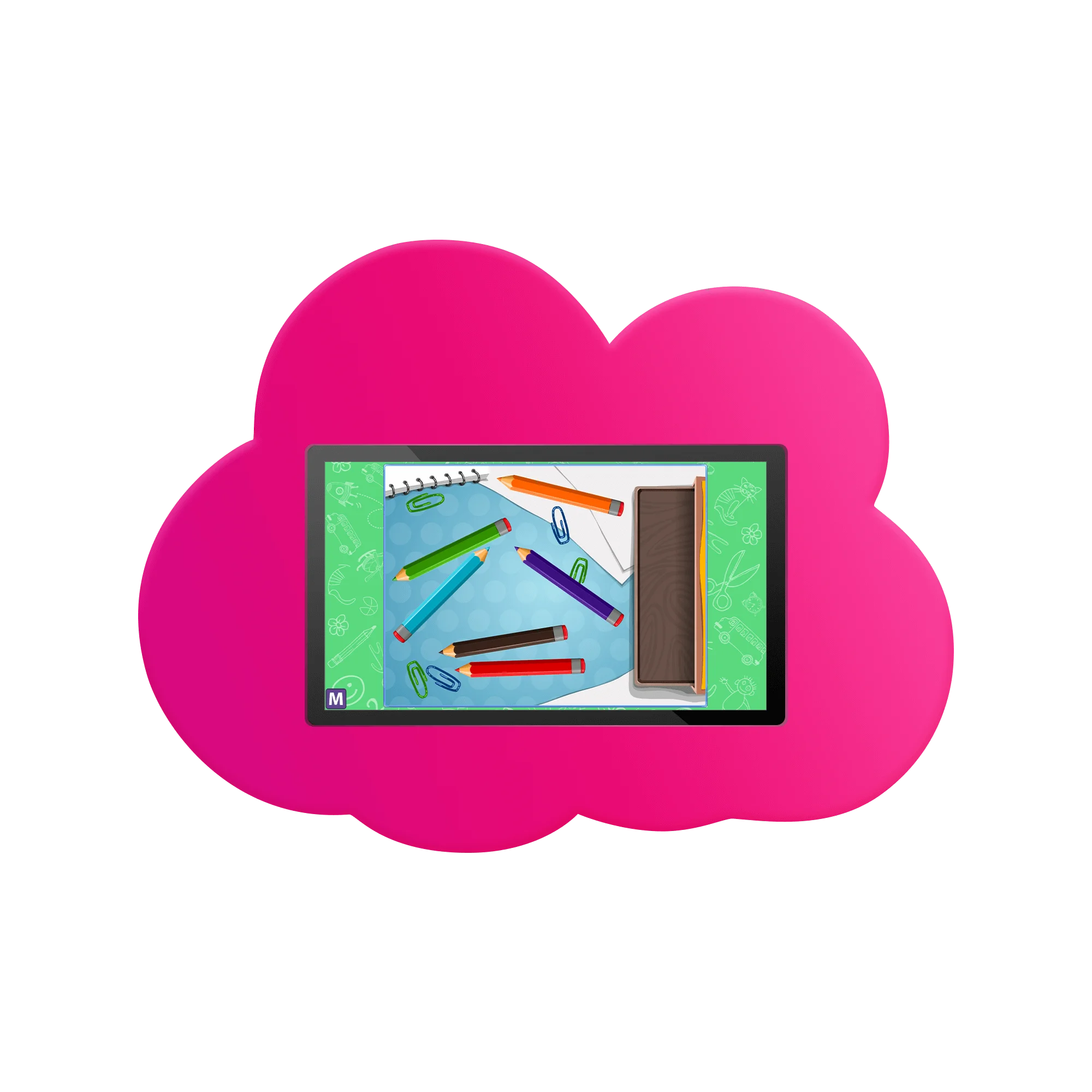 Интерактивный комплекс KidCloud 27P 1 экран