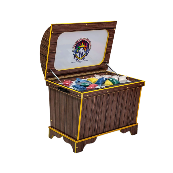 Стилизованный световой песочный стол «Сундук» из серии «Кисельковое царство»