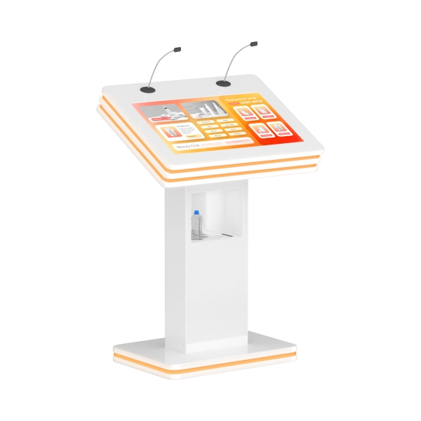 Интерактивная трибуна White Stripes Mini (МДФ) 21,5'