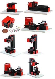 Конструктор модульных станков TRIOD 24П8 8 в 1, пластик