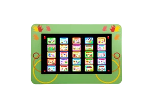 Интерактивная развивающая настенная панель с диагональю экрана 43 дюйма, разрешение 1920х1080, OPS