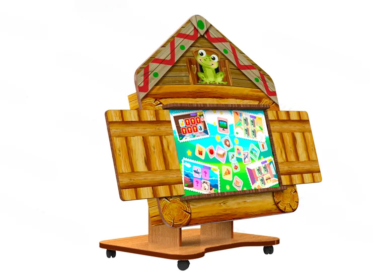 Мобильная поворотная стойка для логопедическиего комплекса Olodim Теремок