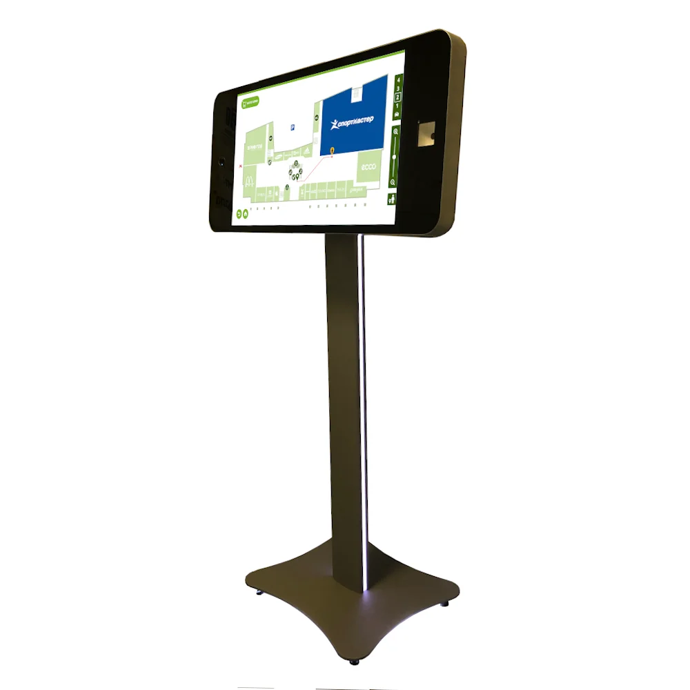 Сенсорный киоск TS-LINE TL3236LMS на высокой стойке