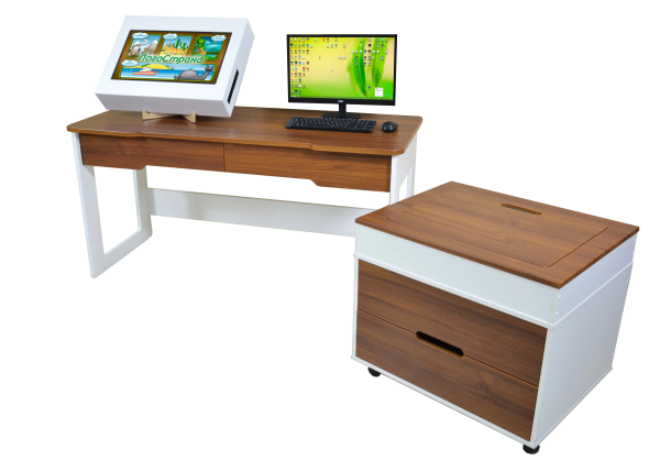 Профессиональный интерактивный логопедический стол AVKompleks Logo 34 EDU Plus