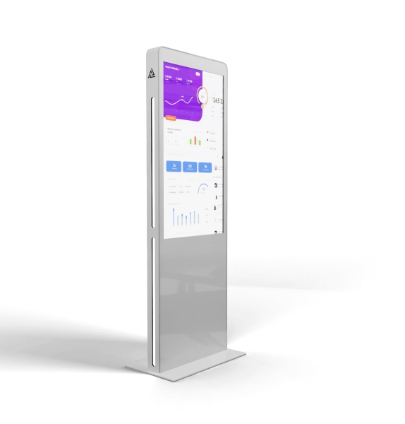 Интерактивный сенсорный киоск Black Glass Max Mini 32" с фасадным стеклом