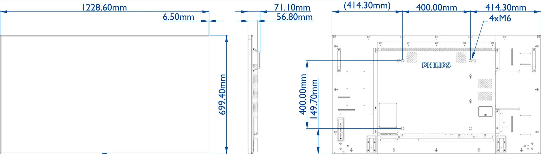 Профессиональная панель Philips 55BDL5055P/00 Профессиональная панель Philips 55BDL5055P/00