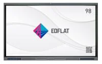 Интерактивная панель EDFLAT EDF98UH 2 | Диагональ 98 дюймов | Разрешение 4K UHD 3840x2160 |  Android 11