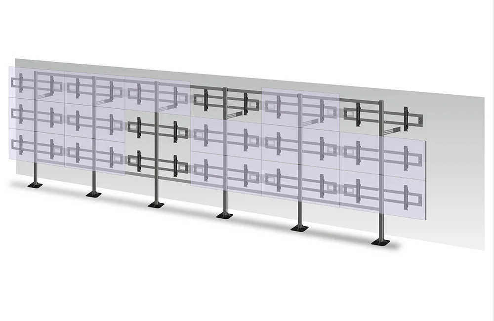 Модульное крепление для видеостен Wize Pro 46-55" MVW55
