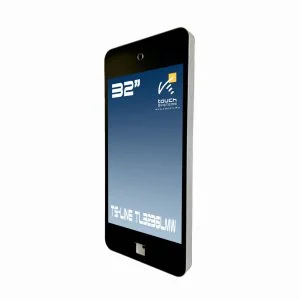 Интерактивная панель с диагональю 32 дюйма, разрешением 1920х1080 и поддержкой 30 касаний