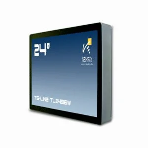 Интерактивная панель с диагональю 24 дюйма, разрешением 1920х1080 и поддержкой 10 касаний