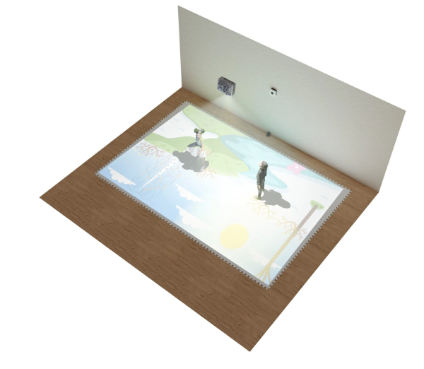 Интерактивный пол Талантик Стационарный