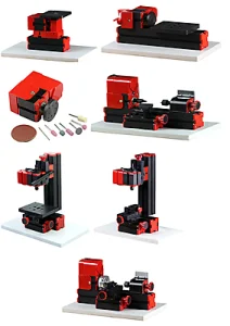 Конструктор модульных станков TRIOD 24П6 6 в 1, пластик