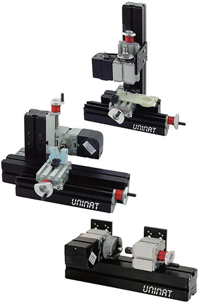 Конструктор модульных станков UNIMAT ML Technics. Базовый набор. (7в1) 160200EDUB