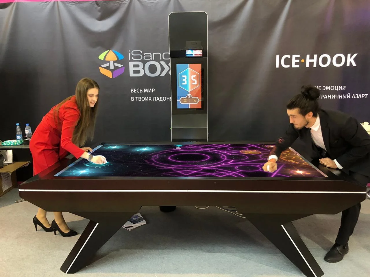Интерактивный стол UTS аэрохоккей ICEHOOK