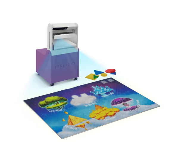 Мобильный интерактивный пол Magium