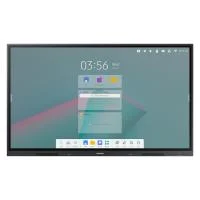 Интерактивная панель с диагональю 75 дюймов, разрешением 3840 x 2160 и поддержкой до 20 одновременных касаний.