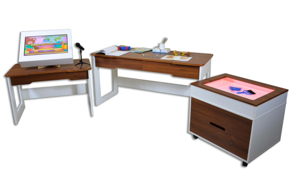 Профессиональный интерактивный логопедический стол AVKompleks Logo 31 PRO Plus