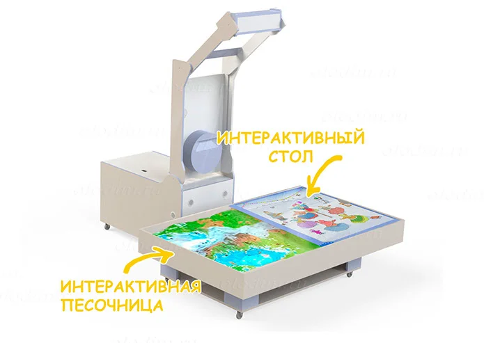 Интерактивная тумба-пол Olodim Акваника Всё в одном