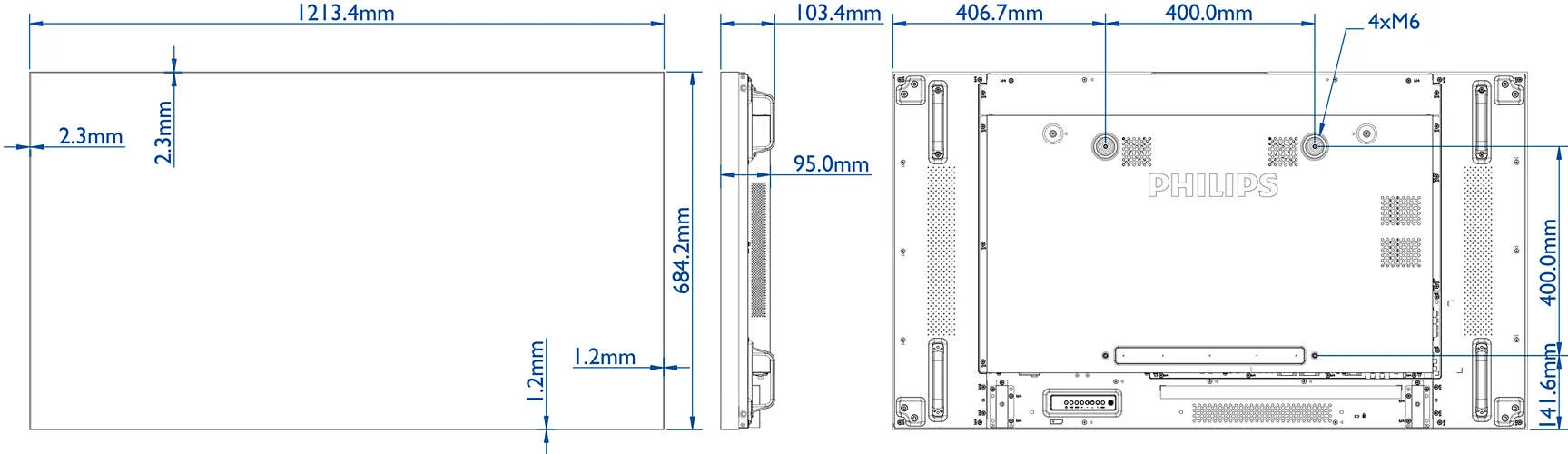 Профессиональная панель Philips BDL5588XH/02