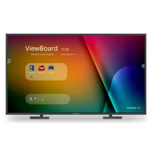Интерактивная панель с диагональю 43 дюйма, разрешением 4K UHD 3840x2160, яркостью 350 кд/м², контрастностью 1000:1 и поддержкой 20 одновременных касаний