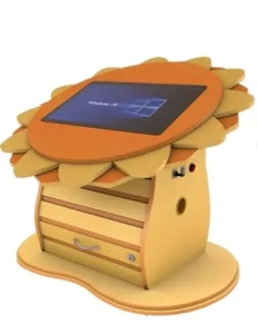 Интерактивный развивающий стол AVKompleks Мulti 1 в форме солнышка