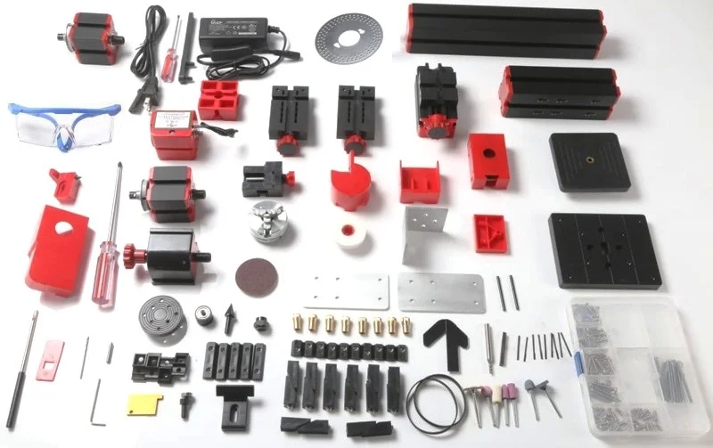 Конструктор модульных станков TRIOD 24П8 8 в 1, пластик