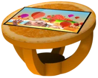 Детский интерактивный стол Ronplay Апельсин-долька 32"