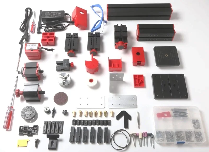 Конструктор модульных станков TRIOD 24П6 6 в 1, пластик