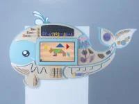 Интерактивный бизиборд с диагональю 25 дюймов (61 см), FullHD (1920×1080),10 касаниями и встроенным ПК.