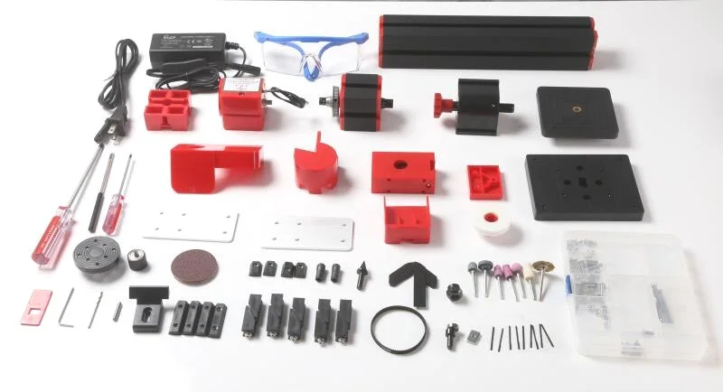 Конструктор модульных станков TRIOD 24П4 4 в 1, пластик
