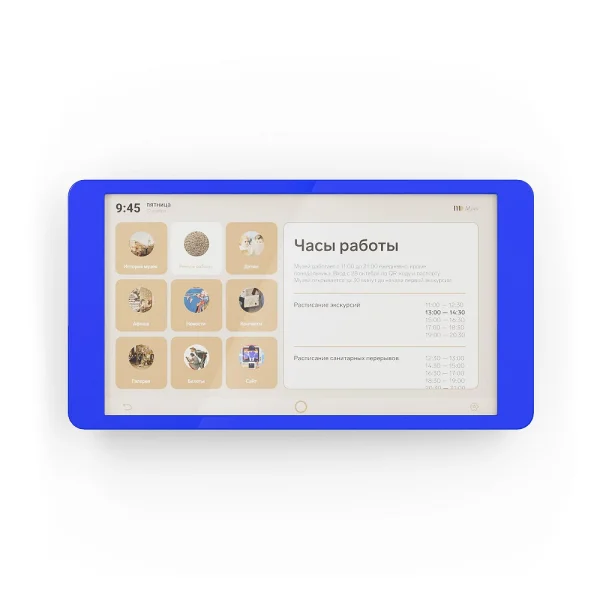 Настенный информационный сенсорный киоск LIGA group ЭКО 32″