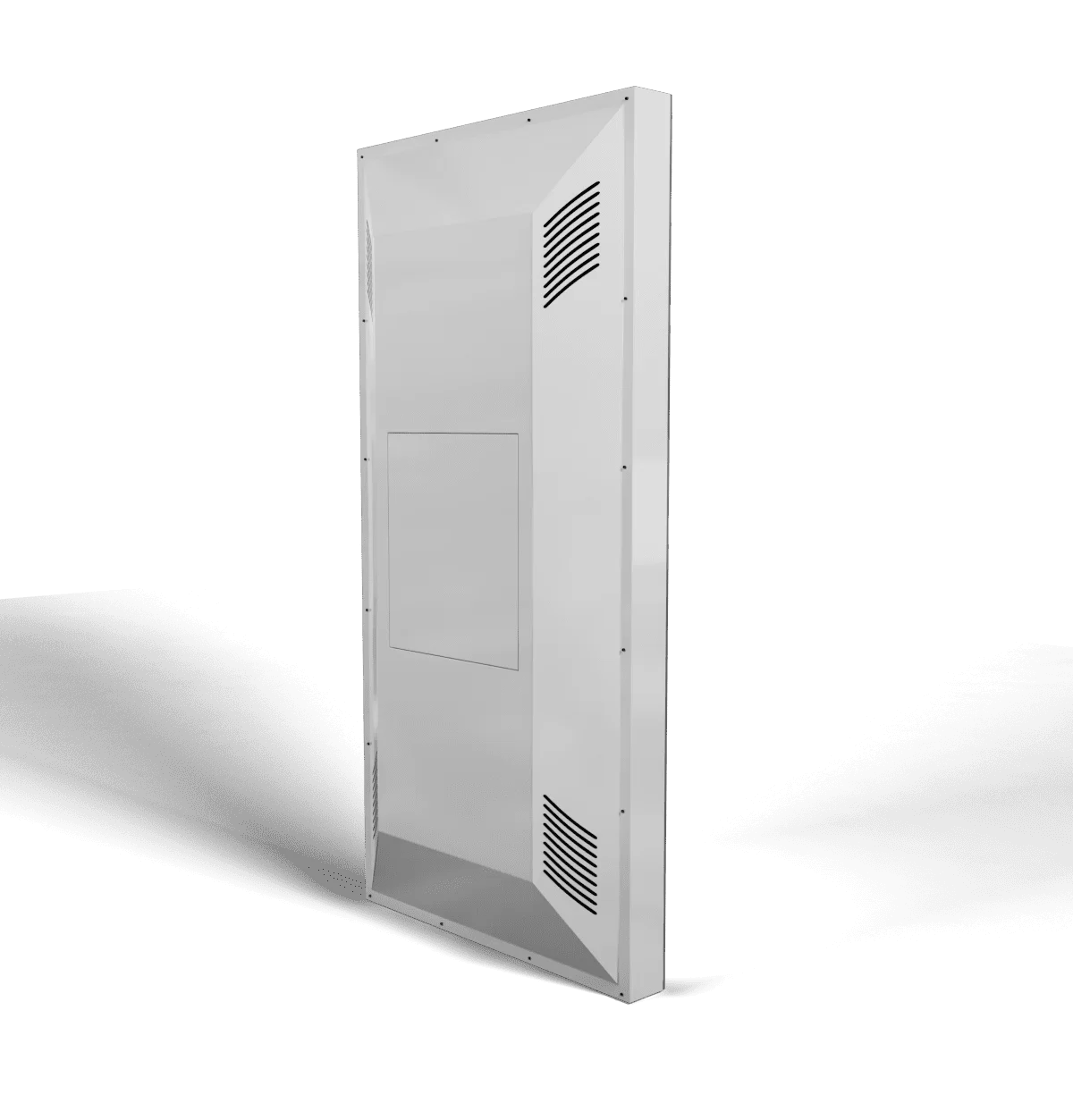 Настенный сенсорный киоск NEO GLASS 55" с фасадным стеклом