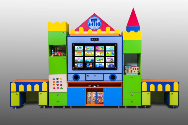 Интерактивный комплекс «Логопедический Замок 43”» из серии «Кисельковое царство»