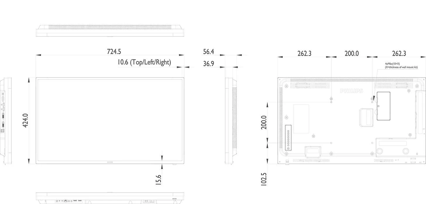 Профессиональная панель Philips 32BDL4050D/00 Профессиональная панель Philips 32BDL4050D/00