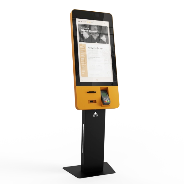 Напольный терминал самообслуживания с термопринтером LIGA group АУРУС 32″