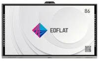 Интерактивная панель EDFLAT EDF86CT M3 86 дюймов | до 20 одновременных касаний | 4K UHD 3840x2160 | Android 11.0
