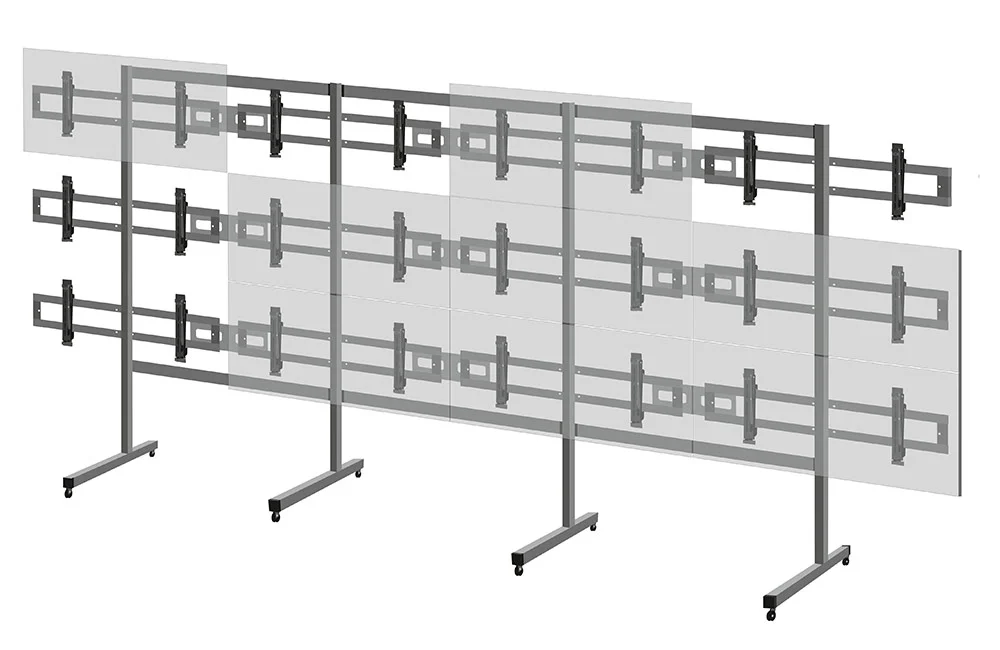Модульные стойки для видеостен Wize Pro 46-55" MFVW55
